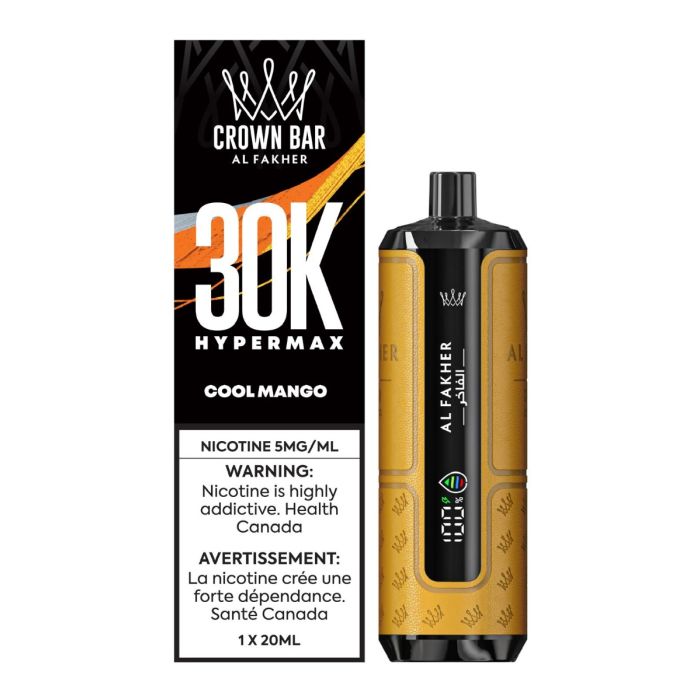 AL FAKHER CROWN BAR Hyper Max 30K Disposable Vape FED