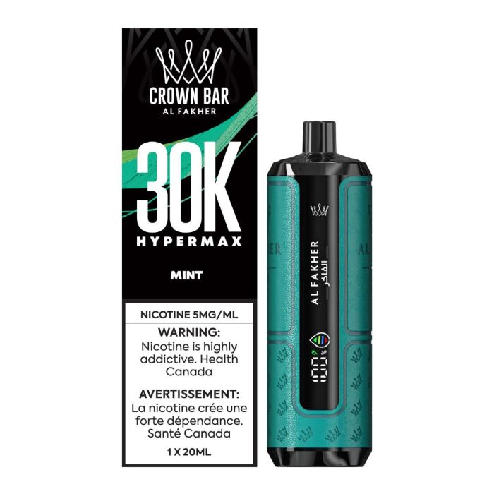 AL FAKHER CROWN BAR Hyper Max 30K Disposable Vape FED