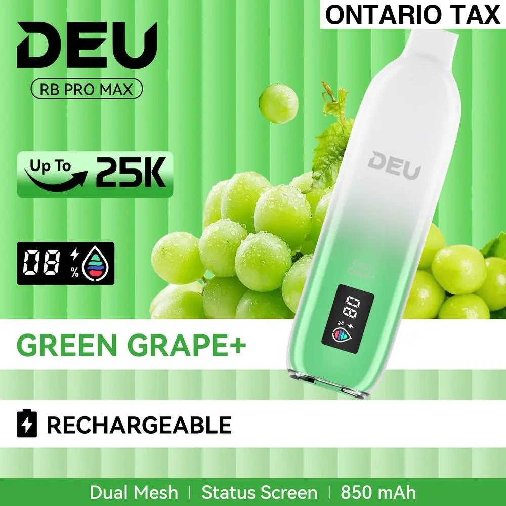 DEU RB PRO MAX+ 25K Disposable Vape