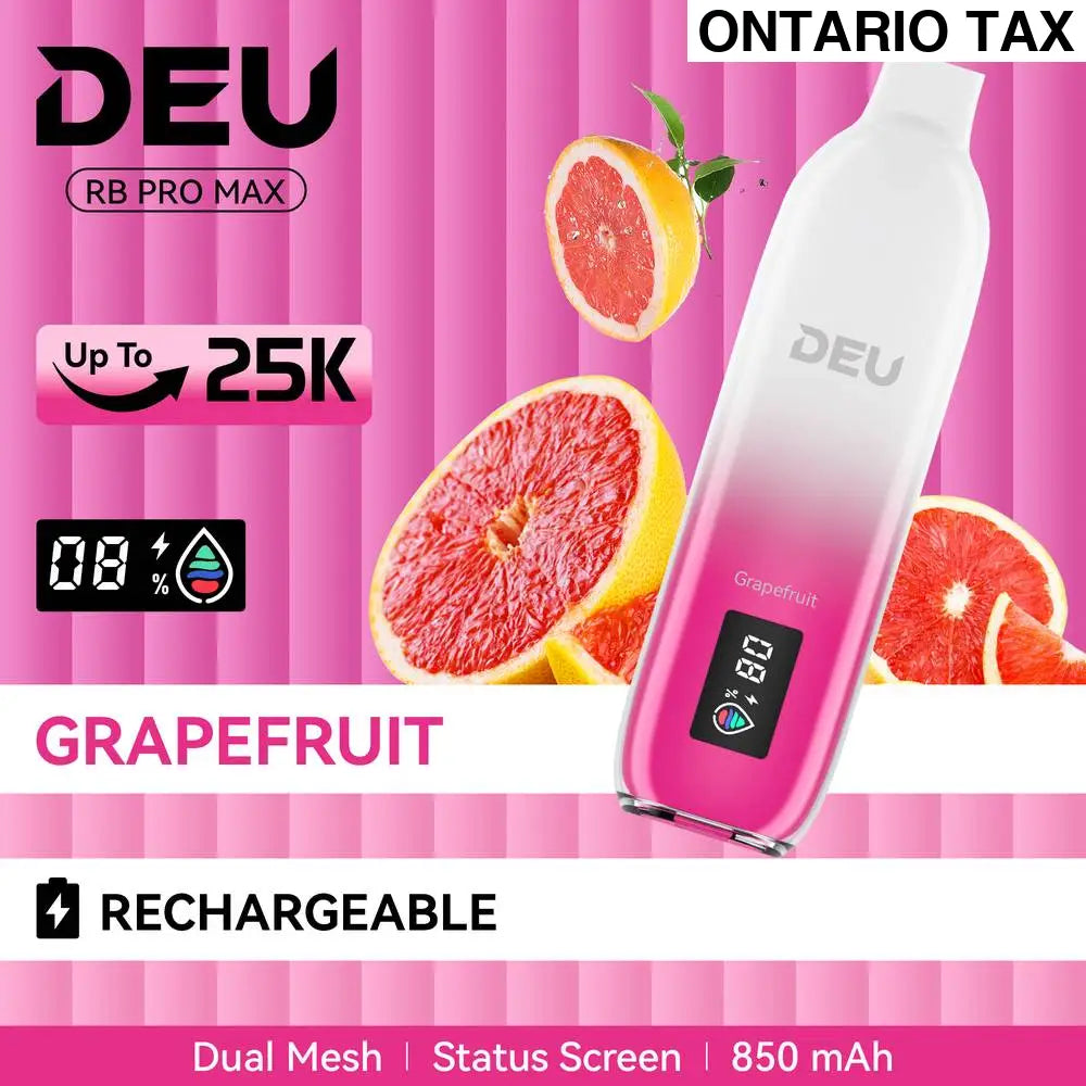 DEU RB PRO MAX+ 25K Disposable Vape