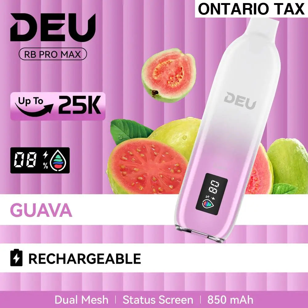 DEU RB PRO MAX+ 25K Disposable Vape