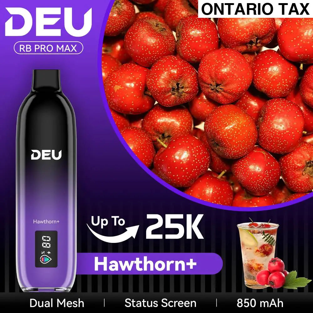 DEU RB PRO MAX+ 25K Disposable Vape
