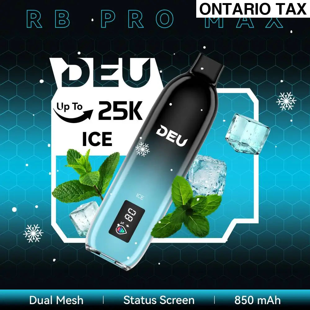DEU RB PRO MAX+ 25K Disposable Vape