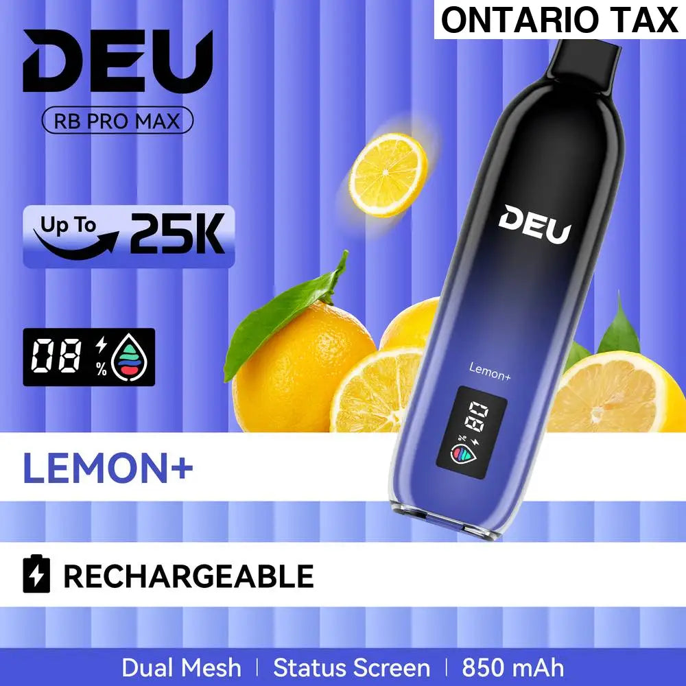 DEU RB PRO MAX+ 25K Disposable Vape