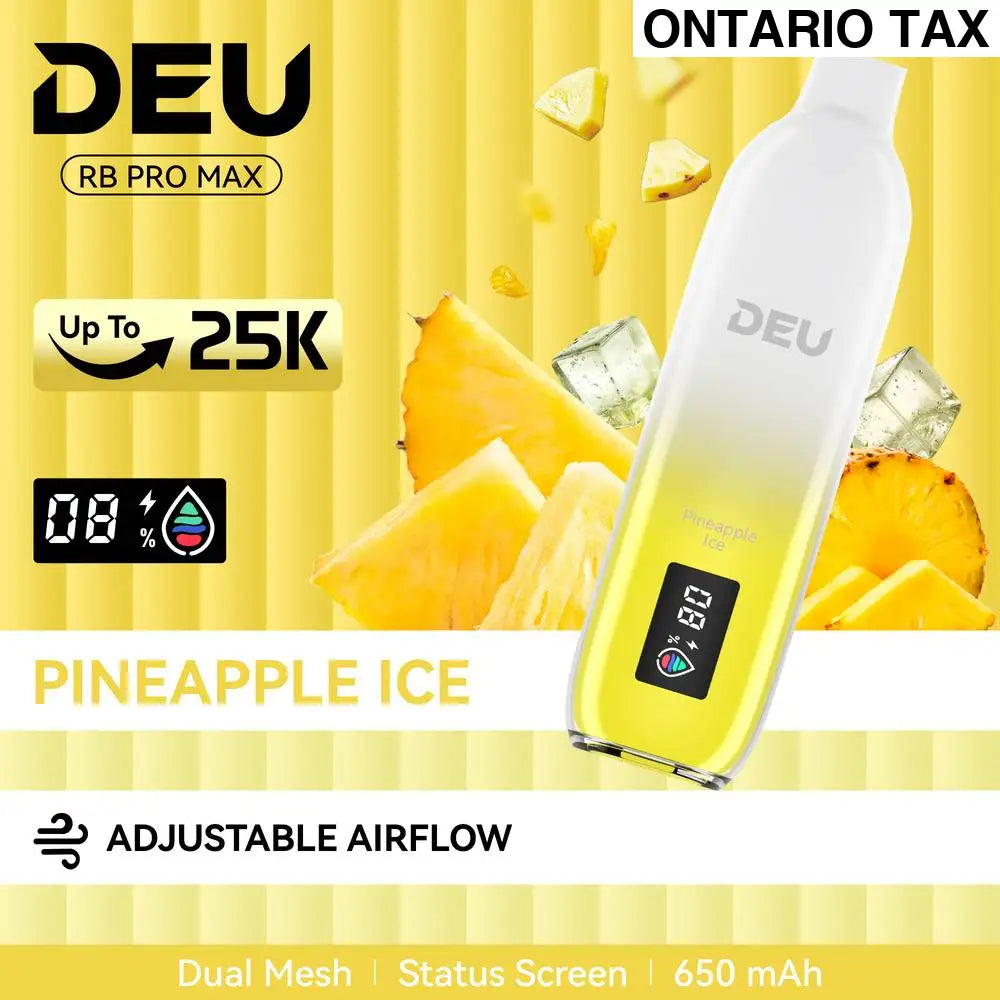 DEU RB PRO MAX+ 25K Disposable Vape