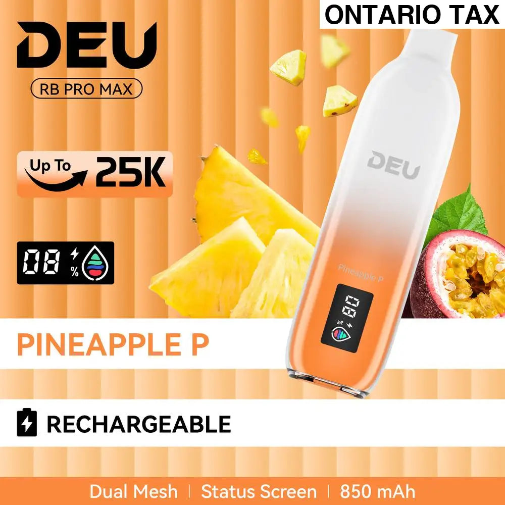 DEU RB PRO MAX+ 25K Disposable Vape