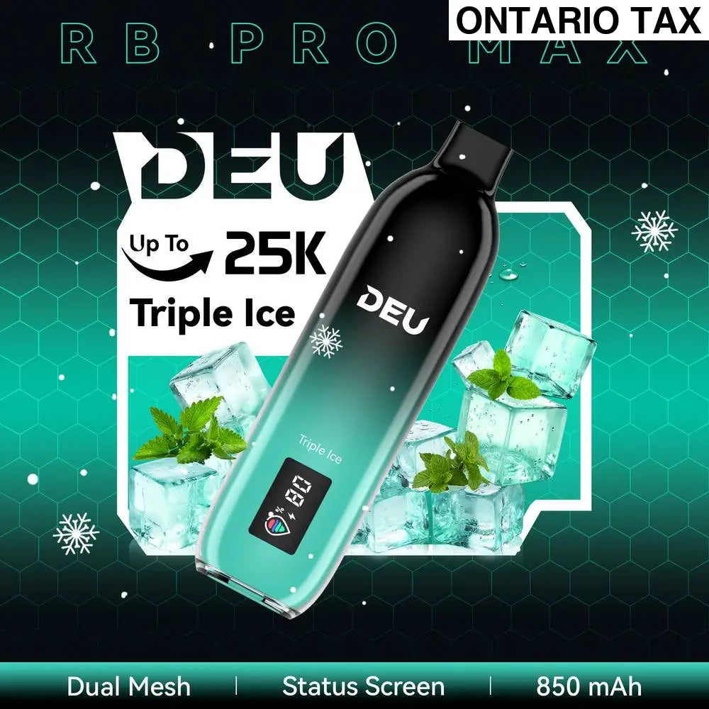 DEU RB PRO MAX+ 25K Disposable Vape