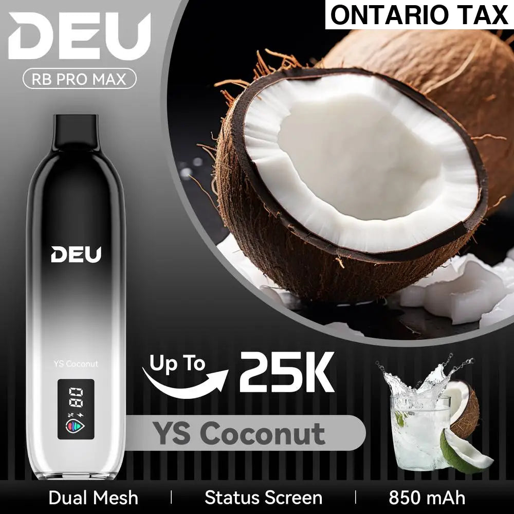 DEU RB PRO MAX+ 25K Disposable Vape