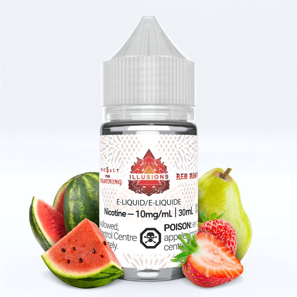 Illusion nicotine salt RedMagic30mLWithFruits