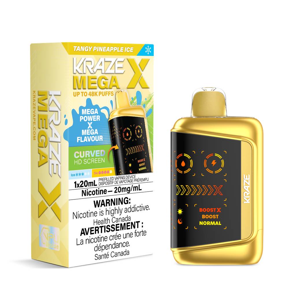 Kraze Mega X 48K Disposable Vape | 48,000 Puffs & 20mL E-Juice