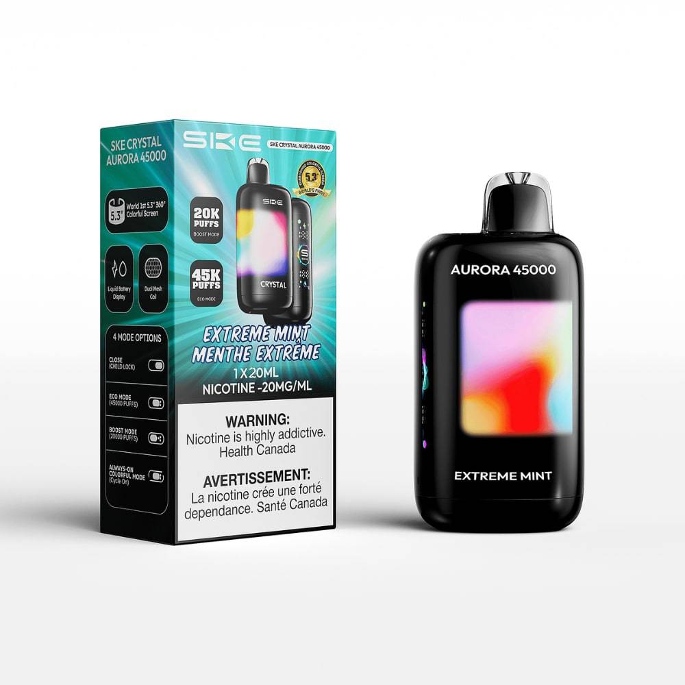 SKE Aurora 45K – Vape Jetable Ultime avec 45 000 Bouffées