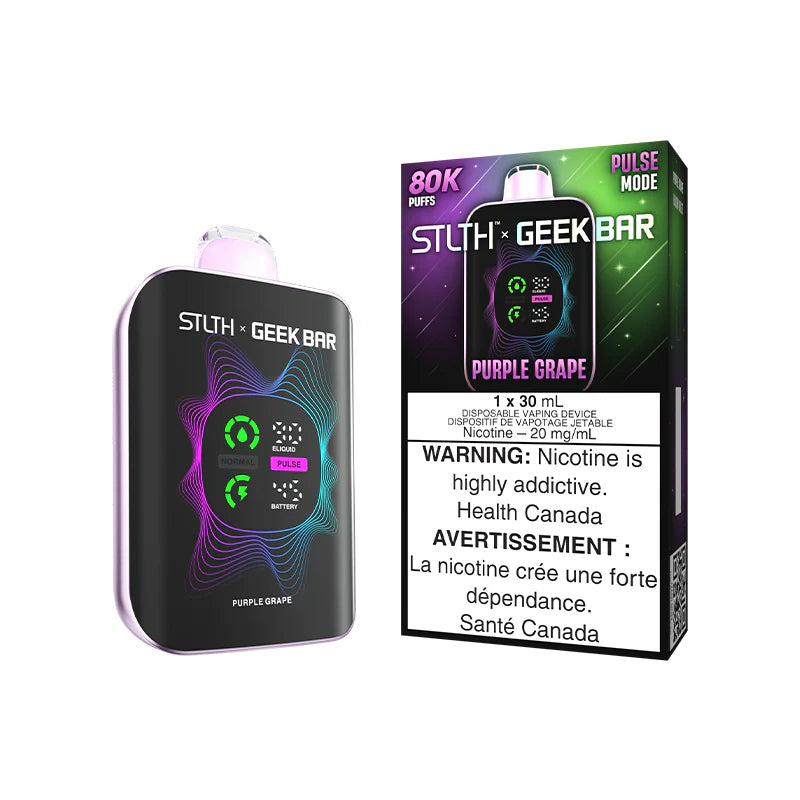 STLTH × Geek Bar 80K Puffs Disposable Vape – Purple Grape