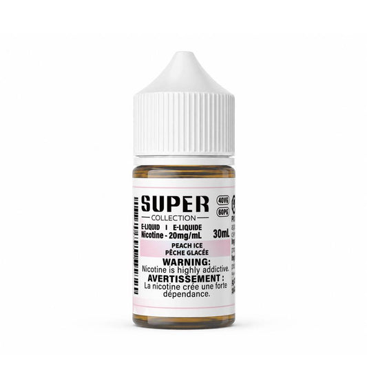 Super Collection Salt Nicotine E-Liquid 30mL - Peach Ice