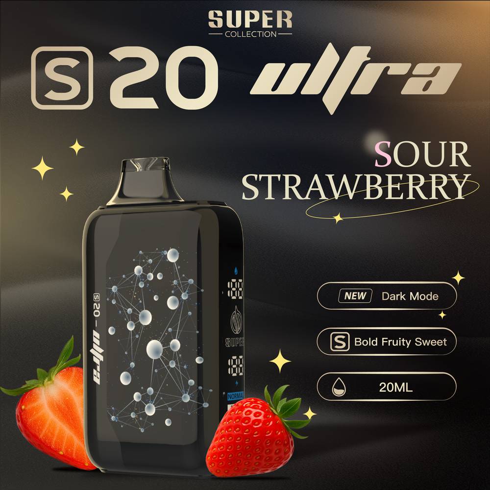 Super Collection – Vape jetable S20 ULTRA
