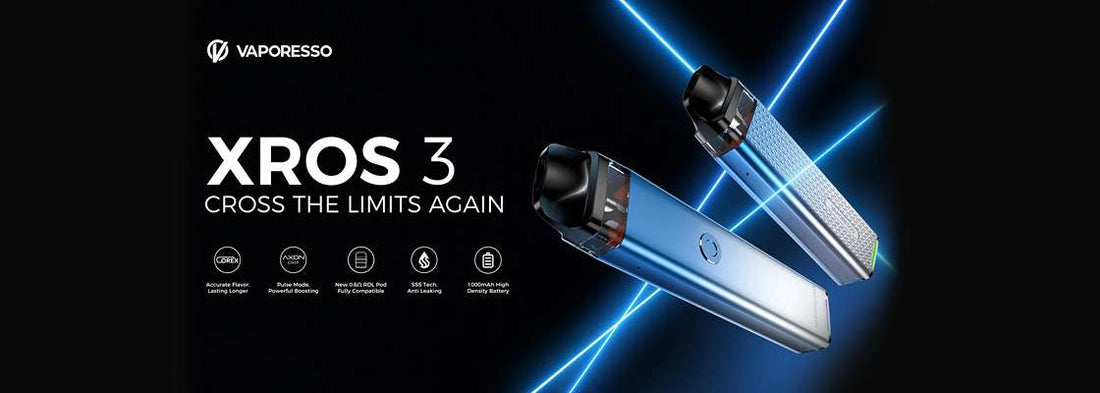 Vaporesso XROS 3 and XROS Pro Pod System Features and Comparison Guide