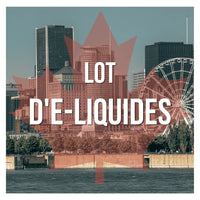 Bannière de la collection Lot d'e-liquides
