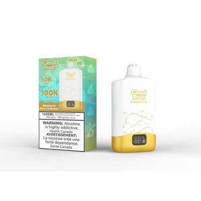 Cloud Rush 100K Disposable Vape bananaice