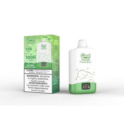 Cloud Rush 100K Disposable Vape freshmint
