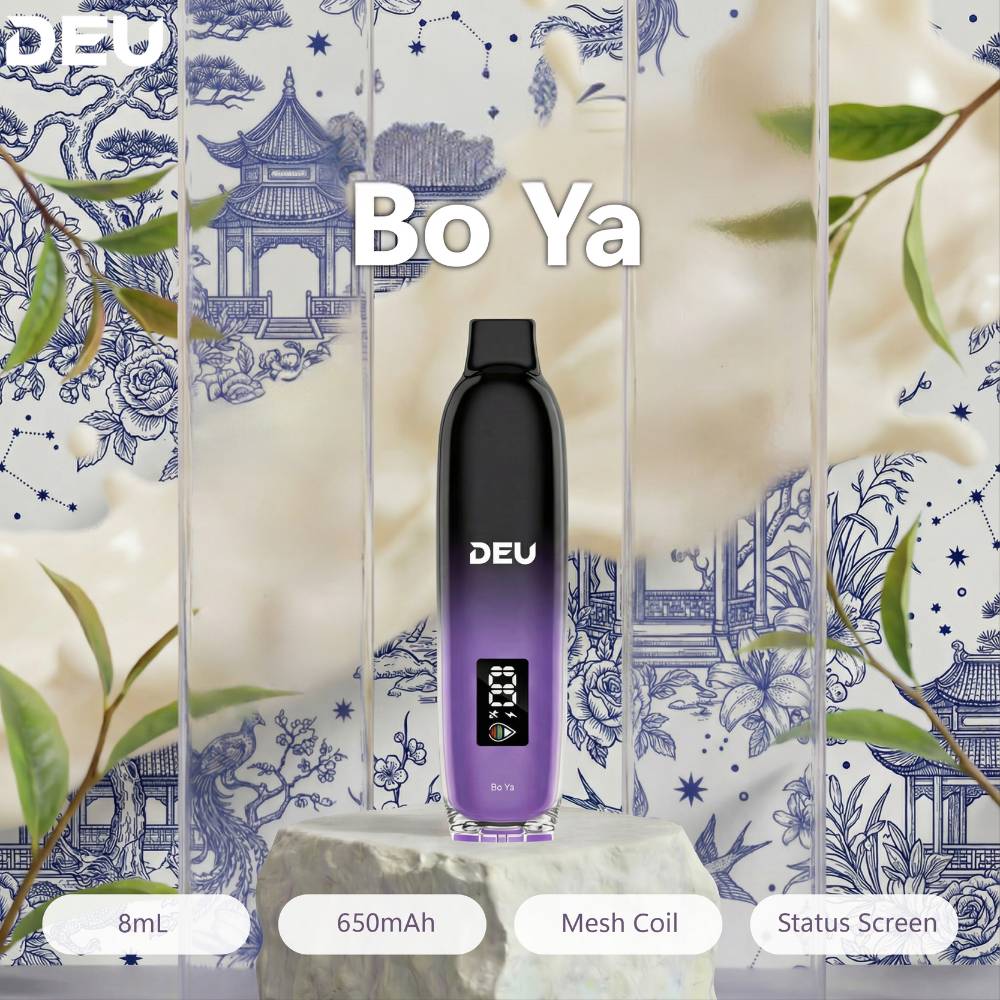 DEU 8 mL Disposable Vape | Digital Display & Variety of Fruity Iced Tea Flavors Super Vape DEU 8 mL Disposable Vape | Digital Display & Variety of Fruity Iced Tea Flavors Super Vape