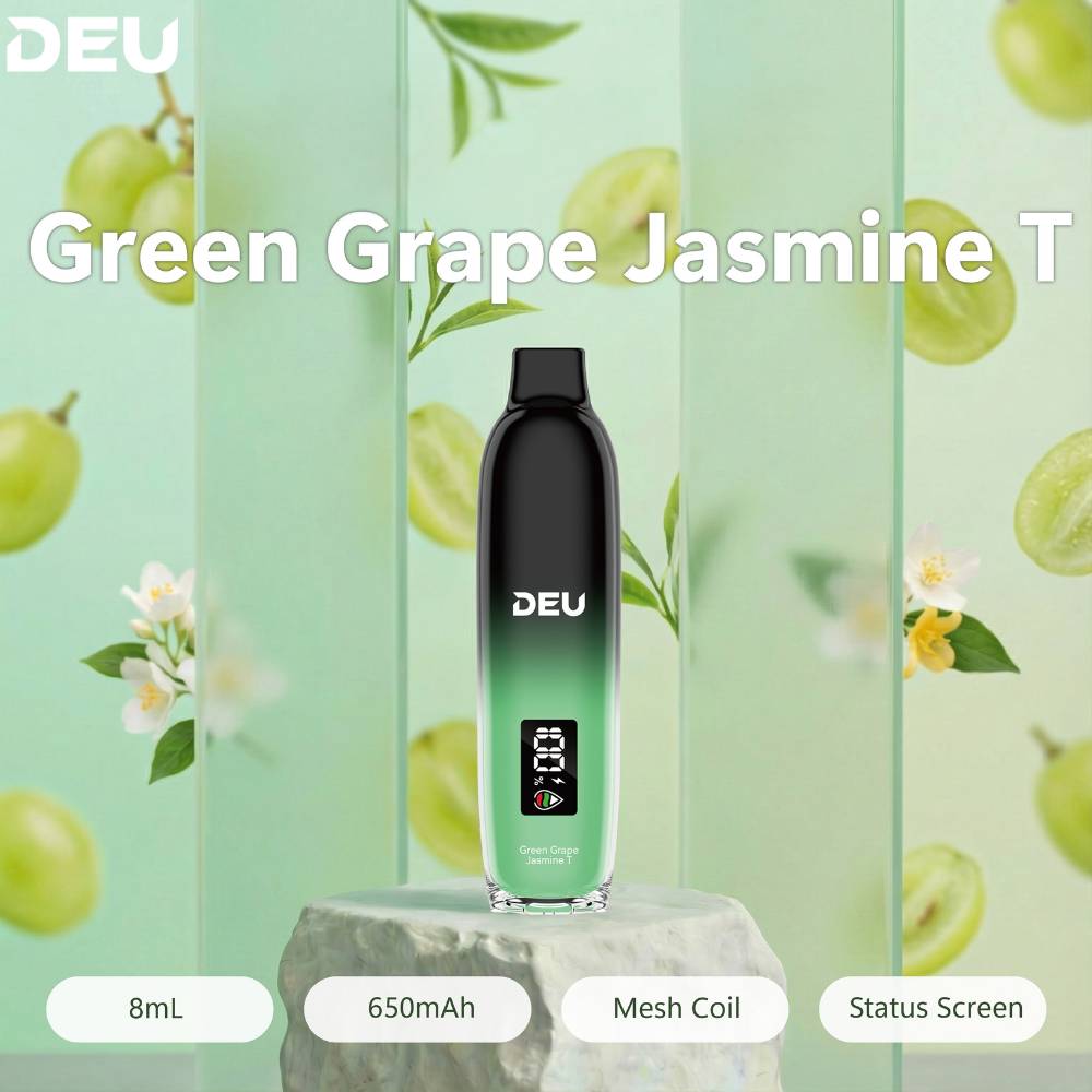 DEU-8ML-Disposable-Vape-Green-Grape-Jasmine-T