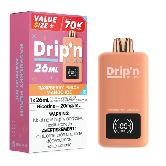 Drip'n 70k raspberrypeachmango