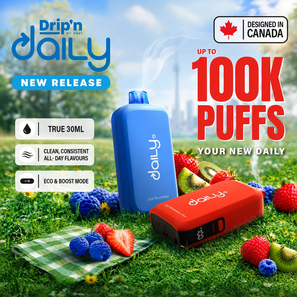 Drip'n by ENVI daily 100K Disposable Vape