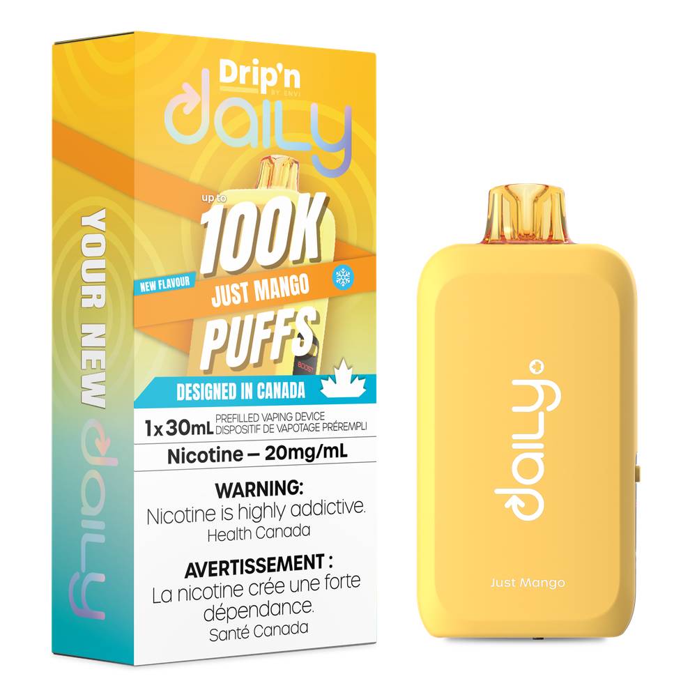 Drip'n Daily 100K Just Mango Disposable Vape