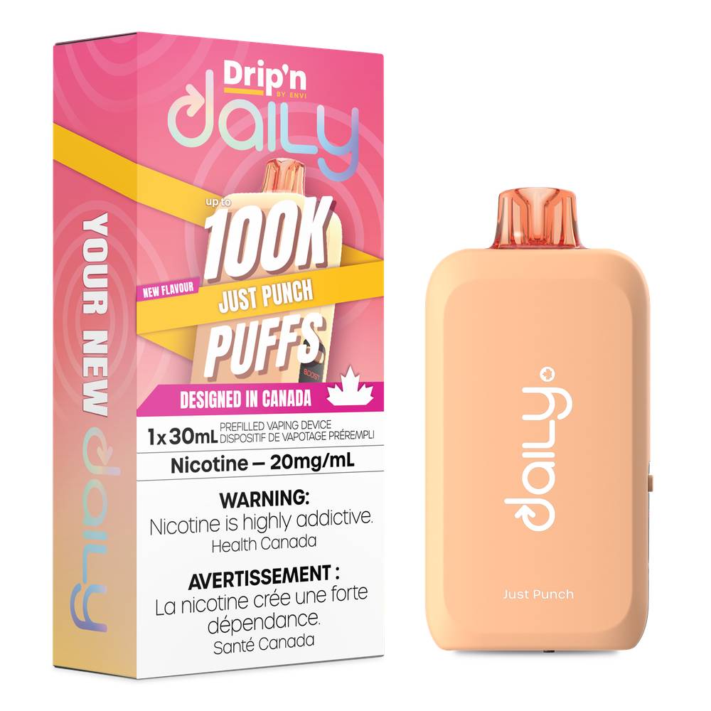 Drip'n Daily 100K Just Punch Disposable Vape