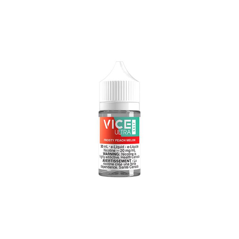 VICE Ultra Salt Nicotine Salt E-Liquid 30mL – Frosty Peach Melon