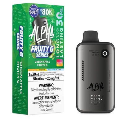 Flavour Beast Alpha 80K Disposable Vape Green Apple Fruity G