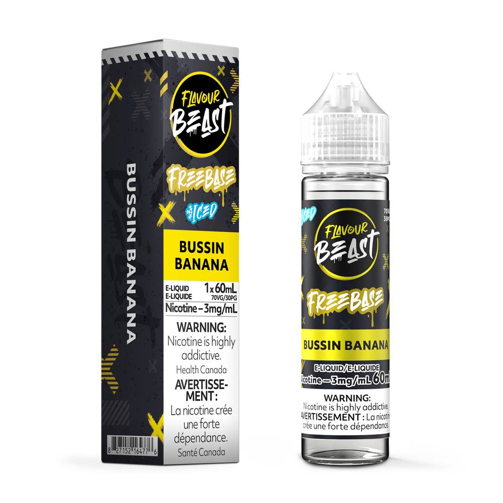 Flavour Beast Freebase E-Liquid 3mg, 60mL, Bold Vape Juice Super Vape Flavour Beast Freebase E-Liquid 3mg, 60mL, Bold Vape Juice Super Vape