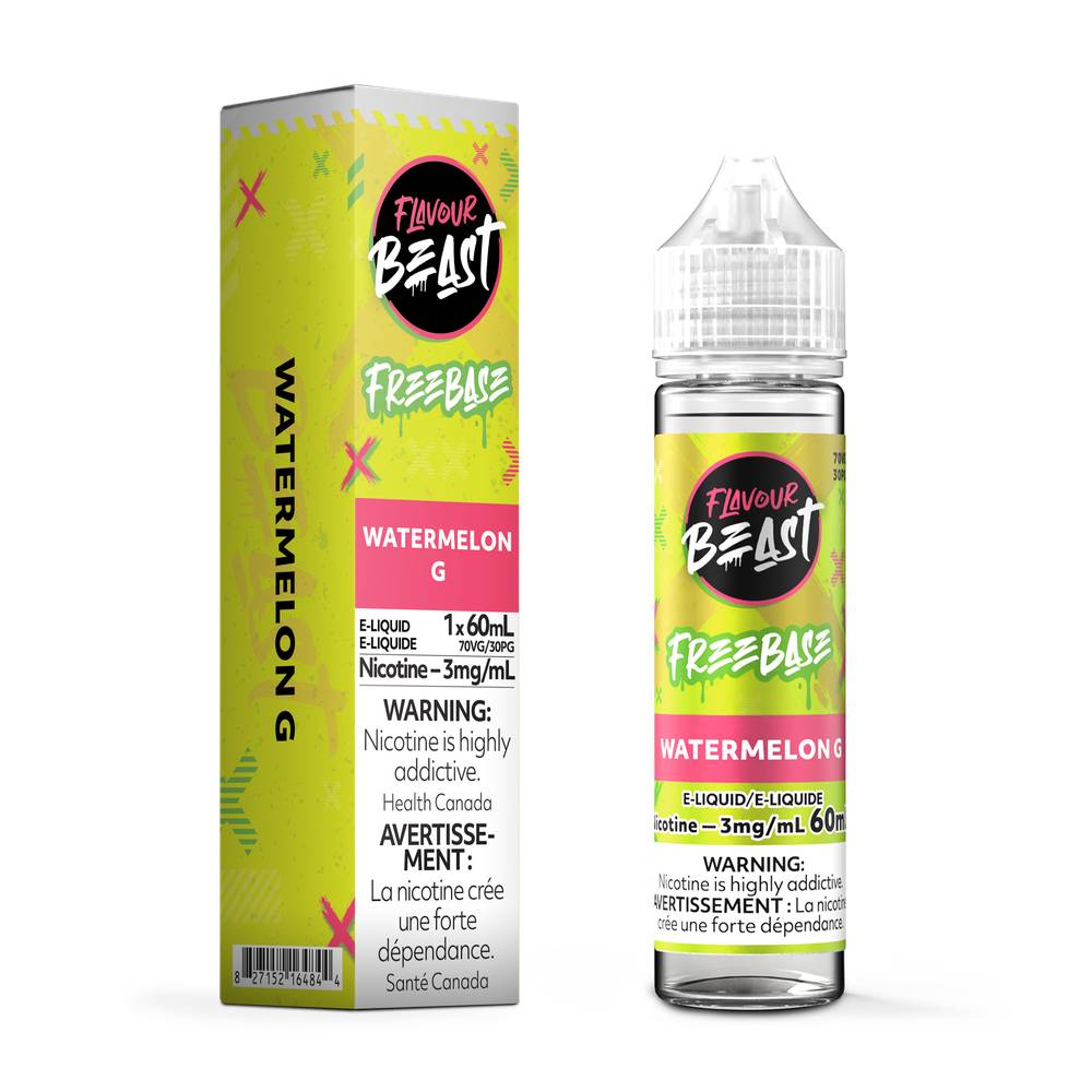 Flavour Beast Freebase E-Liquid 3mg, 60mL, Bold Vape Juice Super Vape Flavour Beast Freebase E-Liquid 3mg, 60mL, Bold Vape Juice Super Vape