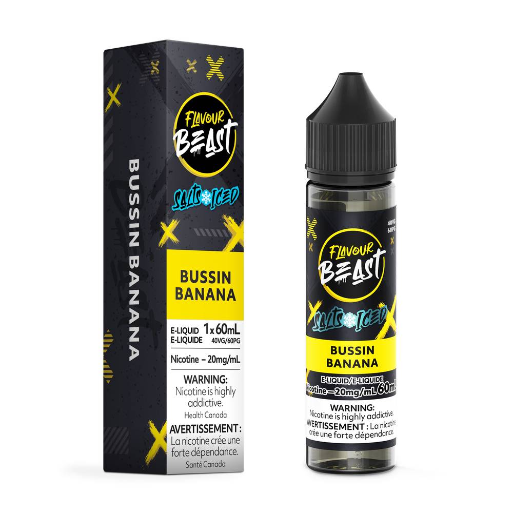 Flavour Beast 60 mL Salt E-Liquid Bold Flavors for Pod Systems Super Vape Flavour Beast 60 mL Salt E-Liquid Bold Flavors for Pod Systems Super Vape