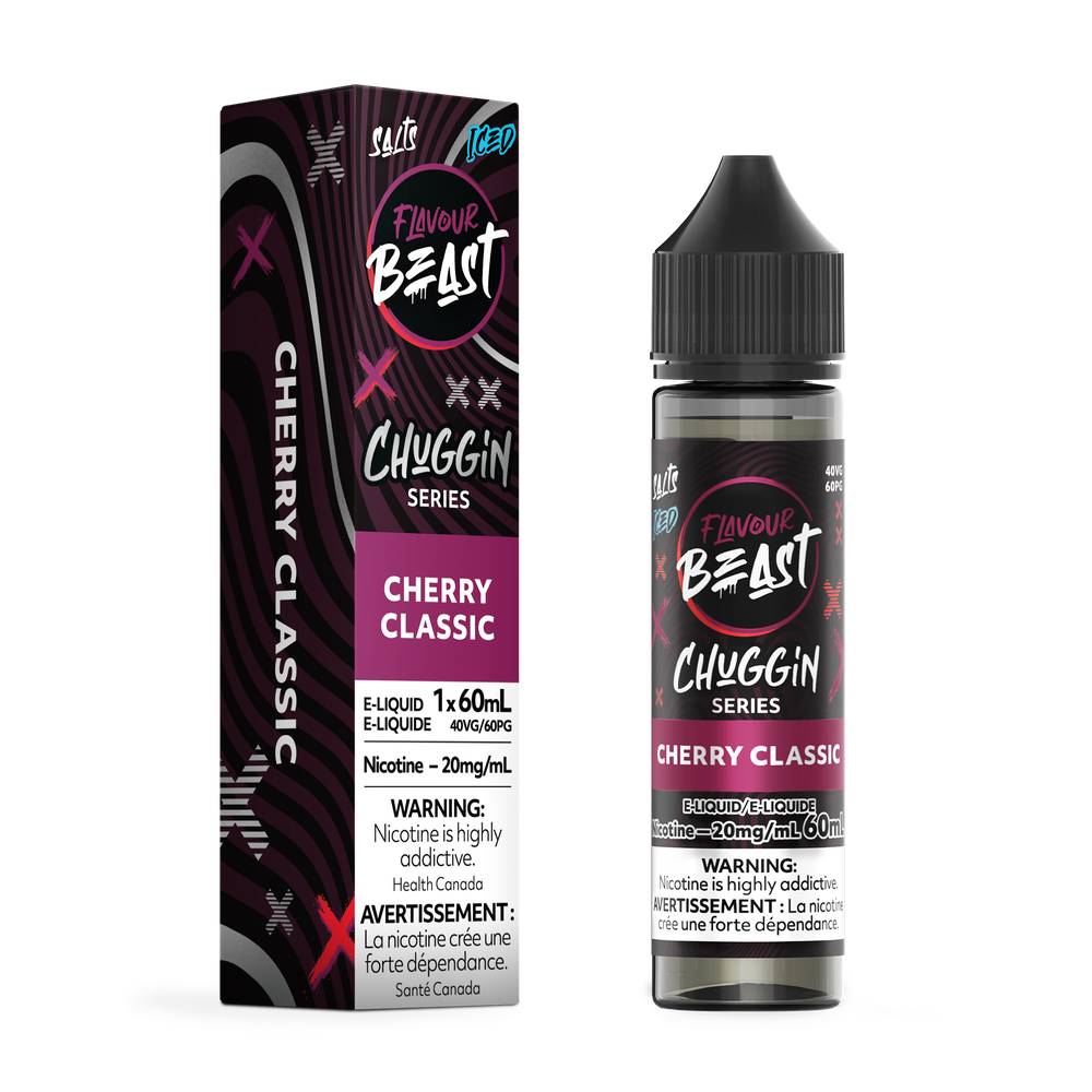 Flavour Beast E-Liquid Nicotine Salt 60mL 20mg Cherry Classic