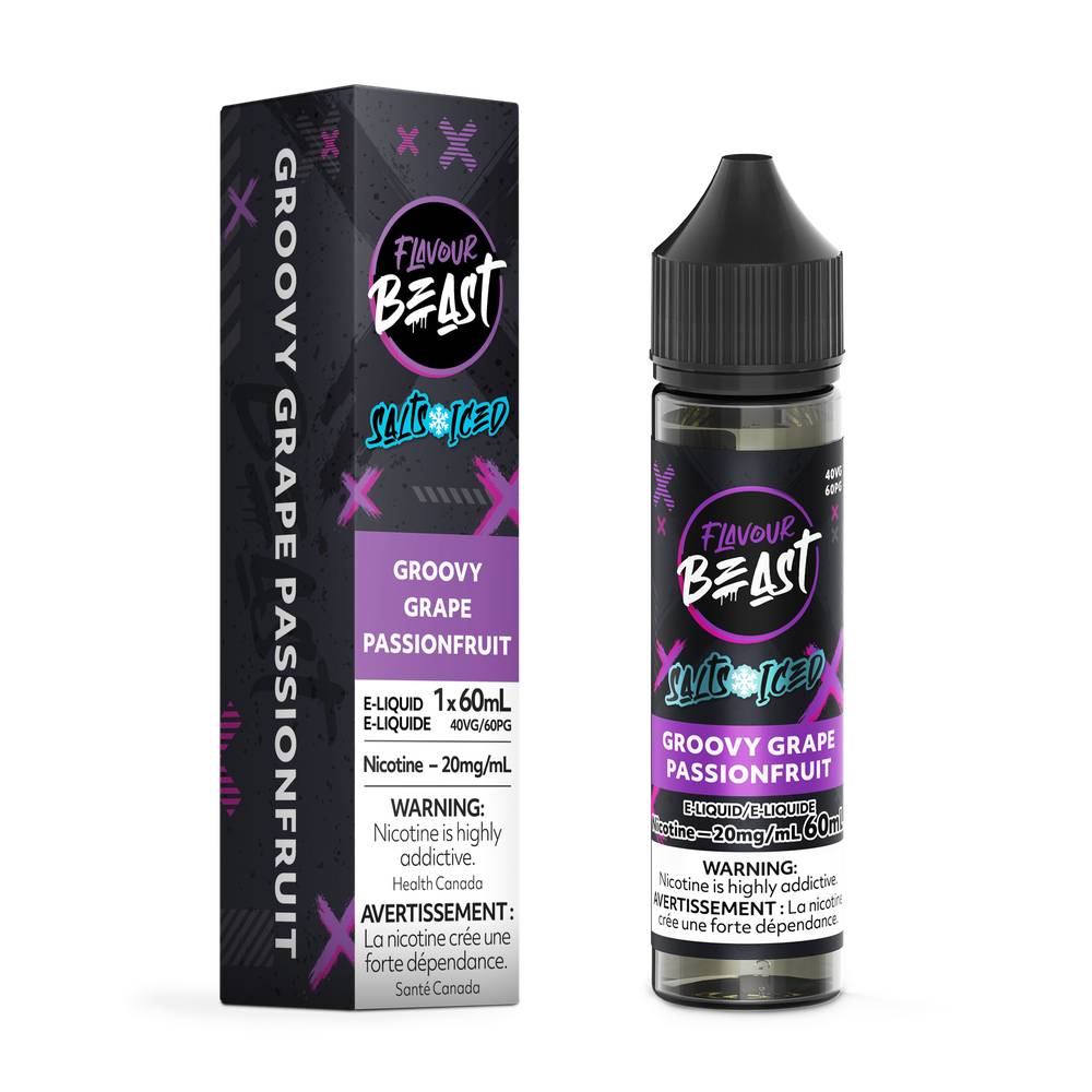 Flavour Beast 60 mL Salt E-Liquid Bold Flavors for Pod Systems Super Vape Flavour Beast 60 mL Salt E-Liquid Bold Flavors for Pod Systems Super Vape