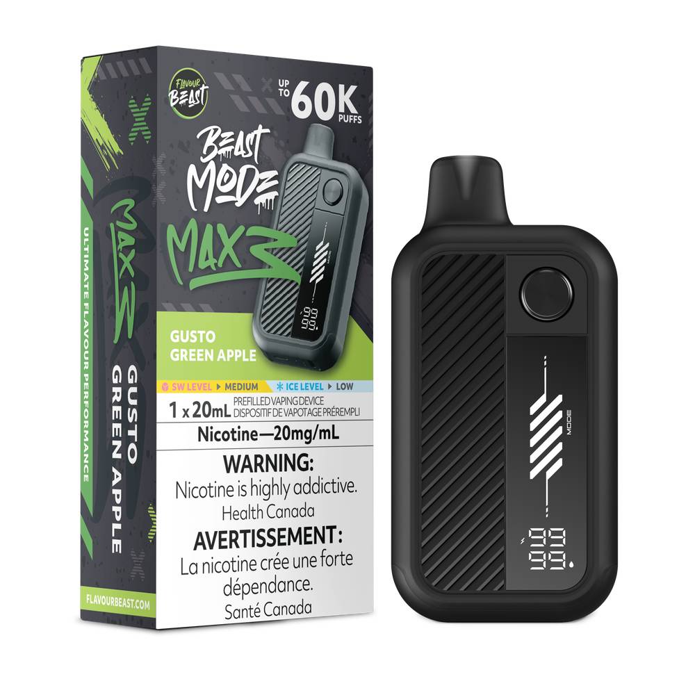 vape beast mode Flavour Beast Beast Mode MAX 3 60K Disposable Vape