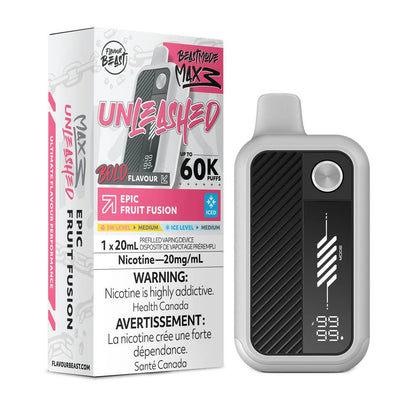 Flavour Beast UNLEASHED MAX 3 60K Disposable Vape - Epic Fruit Fusion