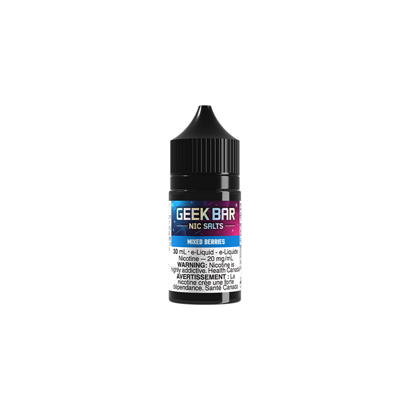 Geek Bar Salt Nic E-Liquid 20mg  30mL Refillable Vape Juice  Super Vape