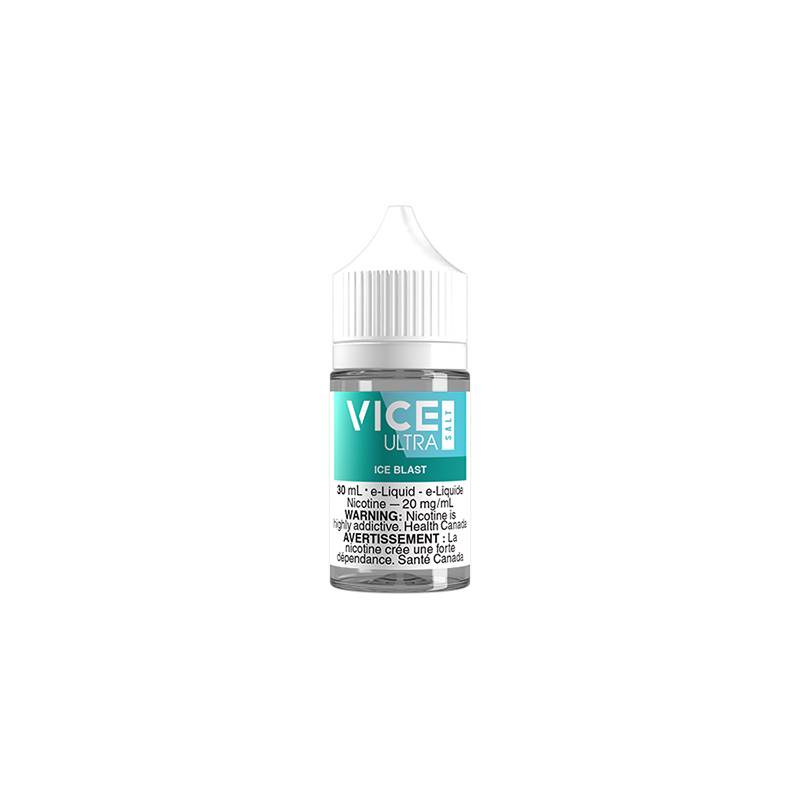 VICE Ultra Salt Nicotine Salt E-Liquid 30mL – Ice Blast
