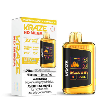 Kraze-HD-MEGA_AUG2024-RENDER-FAM_20mg_PineappleAppleMango