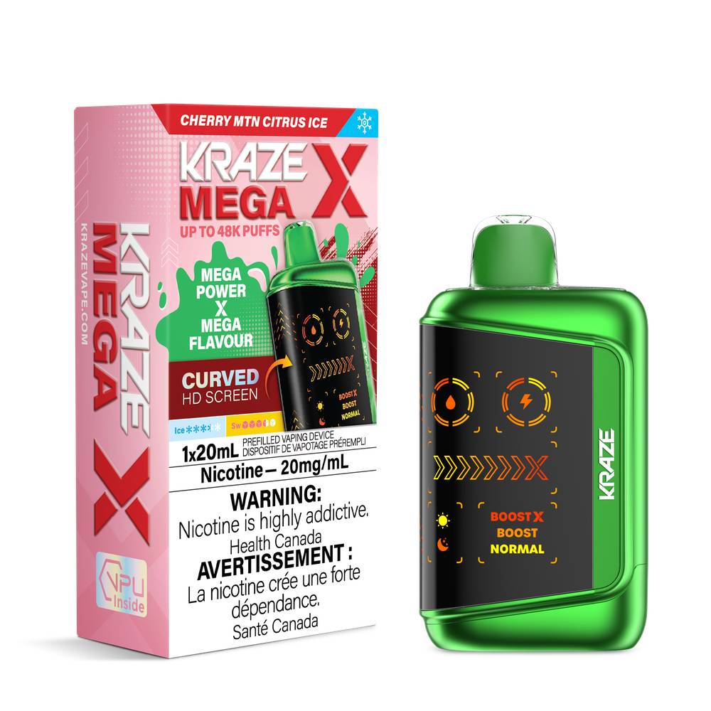 Kraze Mega X 48K Disposable Vape | 48,000 Puffs & 20mL E-Juice