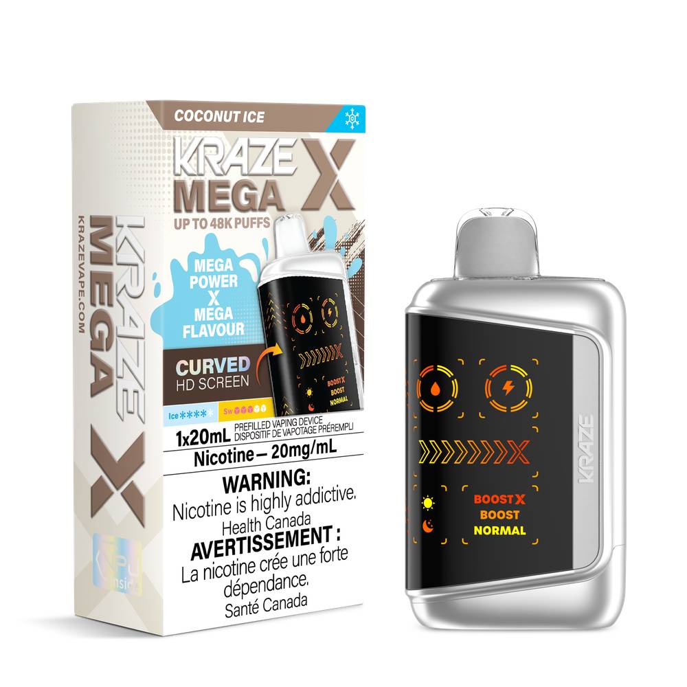 Kraze Mega X 48K Disposable Vape | 48,000 Puffs & 20mL E-Juice