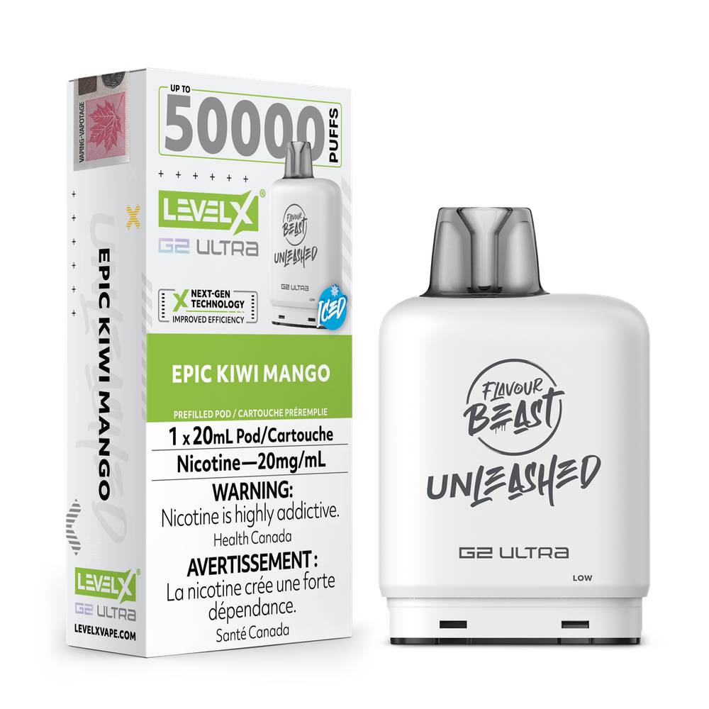LevelX-G2-Ultra_Unleashed_POD_JUL2025-RENDER-FAM-EXS_20mg-EpicKiwiMango