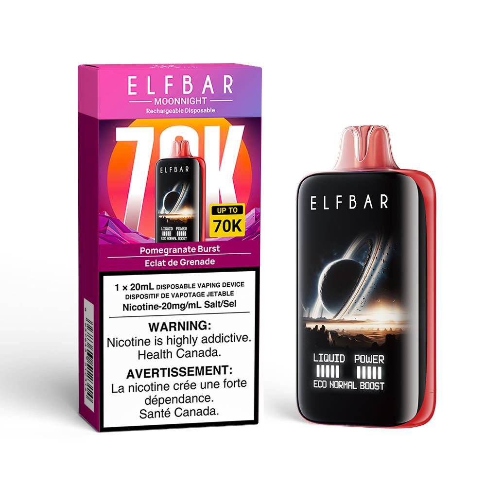 ELFBAR MoonNight 70K Disposable Vape - Pomegranate Burst