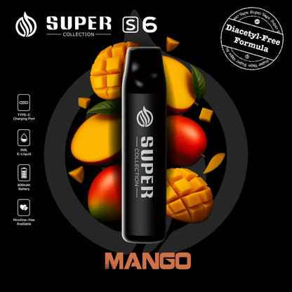 S6mango-Super Vape Store Vape Coolection