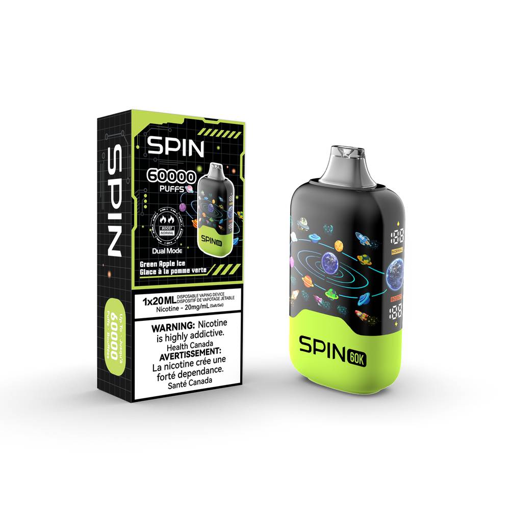 SPIN 60K Disposable Vape Super Vape SPIN 60K Disposable Vape Super Vape
