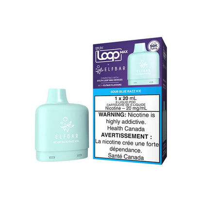 STLTH-LOOP-MAX-X-ELFBAR-POD-PACK-SOUR-BLUE-RAZZ-ICE