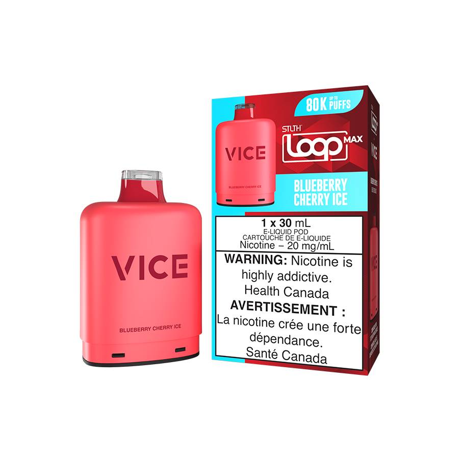 STLTH-LOOP-MAX-X-VICE-POD-BLUEBERRY-CHERRY-ICE