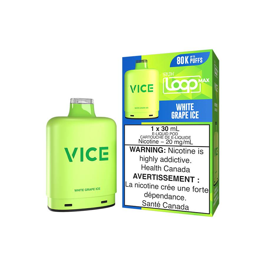 STLTH LOOP MAX x VICE Pod White Grape Ice