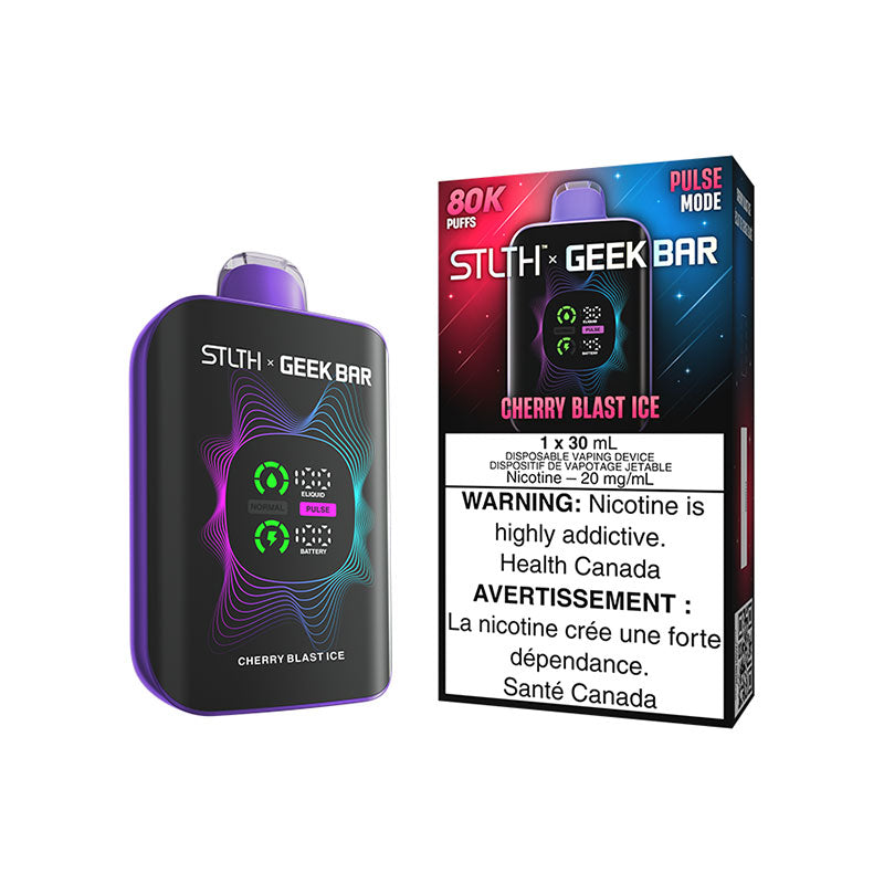 STLTH × Geek Bar 80K Puffs Disposable Vape – Cherry Blast Ice